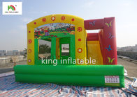Warna-warni Hiburan Inflatable Jumping Castle Dengan Slide Untuk Balita Oxford CE Blower