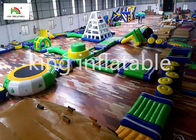 28 * 22m PVC Inflatable Water Equipment floating obstacle course Untuk Orang Dewasa