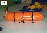 3 Orang 0.9mm PVC Terpal Inflatable Fly Fishing Boats / Banana Boat Untuk Olahraga Balap Air