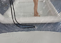 OEM Romantis 0.8mm PVC Tiup Transparan Gelembung Tenda / Balon Untuk Pesta