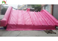 Taman 0,55 Mm PVC PVC Terpal Slide Air Tiup Untuk Anak-Anak Warna Pink Disesuaikan