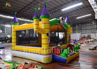 Kuning Outdoor Playground Inflatable Indoor Bouncy Castle Jumping Combo Untuk Anak-Anak
