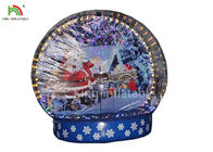Bola Salju Tiup Ukuran Manusia Jelas Pengambilan Foto Globe PVC 0,8 mm EN14960 Untuk Mengambil Foto / Iklan