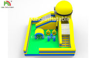 Yellow Minion Indoor Bouncy Inflatable Jumping Castle Hambatan Dry Slide OEM