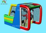 Waterproof Inflatable Olahraga Permainan Football Penalti Menggabungkan Panjat Dinding Untuk Orang Dewasa