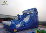 Shark Model Inflatable Dry Slide Dewasa Mainkan Untuk Pantai Garansi 2 Tahun
