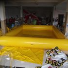 Kolam Renang Inflatable 0.9mm PVC Terpal 0.65 m Pipa Untuk Intdoor Amusement