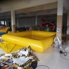 Kolam Renang Inflatable 0.9mm PVC Terpal 0.65 m Pipa Untuk Intdoor Amusement