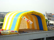 10m Lengkungan Berbentuk Tiup Tenda Acara Moveable Outdoor Arena Menyesuaikan