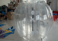 Diameter 1.5m PVC Inflatable Bumper Ball / Bubble Soccer Ball Untuk Dewasa Di Rumput