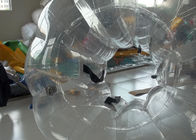 Diameter 1.5m PVC Inflatable Bumper Ball / Bubble Soccer Ball Untuk Dewasa Di Rumput