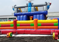 Bermain Populer Anak-Anak Taman Hiburan Raksasa Tiup / Karakter Inflatable Fun City