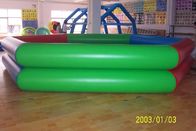 PVC Tarpaulin Circular Swimming Pool / Kolam Renang Tiup, Tabung Ganda 1.3 m Tinggi
