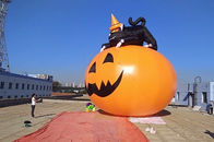 Produk Iklan Tiup 4m Halloween Pumpkin With Black Cat