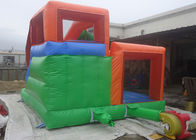 Castle Type Inflatable Jumping Castle Dengan Slide Untuk anak-anak Outdoor Amusement Park