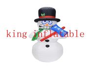Produk Natal Tiup yang Disesuaikan 6ft Shivering Snowman