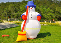 210D Oxford 3m Produk Natal Tiup Halaman Belakang Manusia Salju