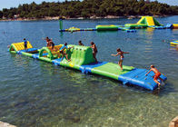 Aqua Jump Inflatable Taman Air Terapung / Pulau Air Inflatable