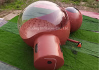 Brown 5m Inflatable Bubble Tent Camping House Untuk Hotel Luar Ruangan