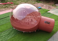 Brown 5m Inflatable Bubble Tent Camping House Untuk Hotel Luar Ruangan