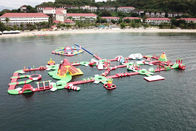 Permainan Olahraga Laut Terapung Hiburan Taman Air Tiup Untuk Anak-Anak Dewasa