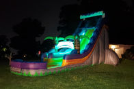 Desain Kustom Inflatable Water Slide Dengan Lampu LED Untuk Bisnis Sewa