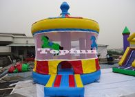 Komersial Inflatable Carousel Jumping Castle / Circus House, Dijual Kembali
