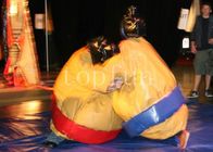 Kostum Inflatable Sumo Wrestler, Permainan Olahraga Hiburan Orang Dewasa / Anak-anak
