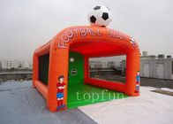 Disesuaikan Inflatable Lapangan Sepak Bola PVC terpal Basketball For Fun