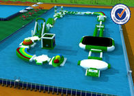 Taman Air Inflatable yang disesuaikan, 0.9mm PVC Water Playground Equipment