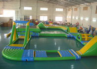 Taman Air Inflatable yang disesuaikan, 0.9mm PVC Water Playground Equipment