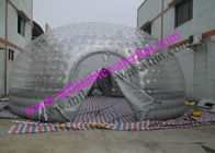 Acara Kustomisasi 8M Inflatable Bubble Tent PVC Transparan Untuk Outdoor