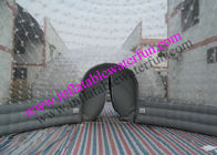 Dua 8m Combined Inflatable Bubble Tent, Event Clear Grey PVC Dome Tent