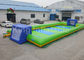 Commercial Grade Inflatable Sports Games For Children / 12 * 6m Inflatable Soccer Field