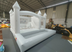 Pesta Pernikahan Inflatable Bouncer Castle Bounce House