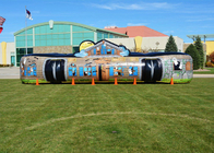 Game Olahraga Labirin Rumah Berhantu Halloween Inflatable Dengan Garansi 3 Tahun