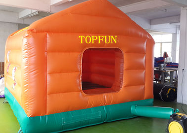 Jahit ganda PVC Terpal Inflatable Castle Jumping Hello Kitty Bounce House