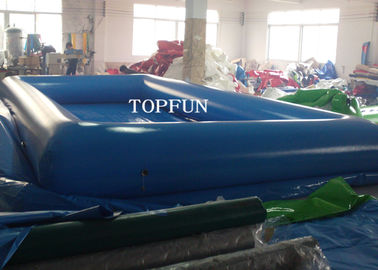 Square Outdoor Inflatable Kolam Renang Anak Kolam Renang Air Game 7x 7m