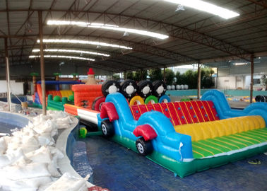 0,55 mm PVC Tarpaulin Inflatable Amusement Park Outdoor Playground
