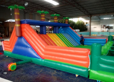 0,55 mm PVC Tarpaulin Inflatable Amusement Park Outdoor Playground