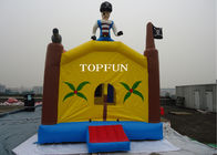 Taman Hiburan Anak Luar Kuning, Inflatable Jumping Castle 5 x 4 m OEM