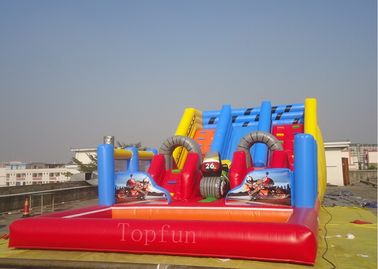 Slide Air Inflatable Merah Multifungsi Dengan Kendala N Pool