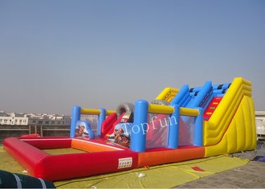 Slide Air Inflatable Merah Multifungsi Dengan Kendala N Pool