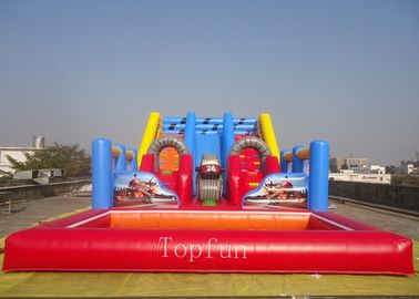 Slide Air Inflatable Merah Multifungsi Dengan Kendala N Pool