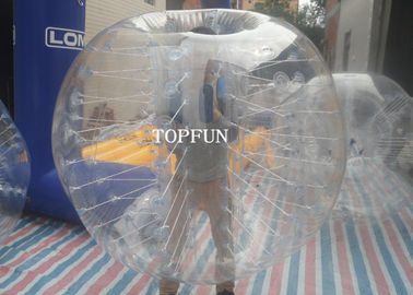 1.0mm PVC Transparan Manusia Jenis Bumper Balls Heat Seal Kedap Udara