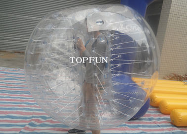 1.0mm PVC Transparan Manusia Jenis Bumper Balls Heat Seal Kedap Udara