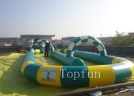 55ft * 20ft Inflatable Zorb Ball Tunnel / Sesuaikan PVC Tarpaulintunnel Track