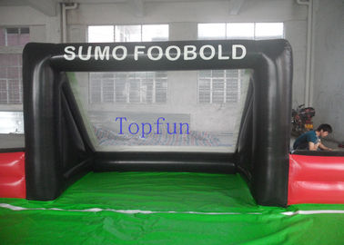 Lapangan Lapangan Lapangan Sabun Inflatable / Lapangan Sepak Bola Dengan PVC Tarpaulin