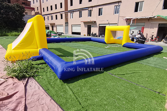 Lapangan Sepak Bola Tiup Luar Ruangan Lapangan Sepak Bola Tiup Interaktif Untuk Anak-Anak Dewasa