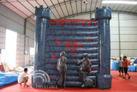 Airblown Inflatable Rumah Hantu Labirin Kastil Zombie Sewa Rumah Komersial Dekorasi Pesta Halloween